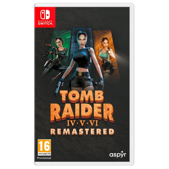 Joc Tomb Raider Iv Vi Remastered Starring Lara Croft Pentru Nintendo Switch