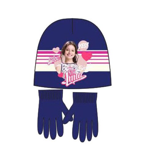 Caciula si manusi bluemarin, Soy Luna, Smile-52 cm