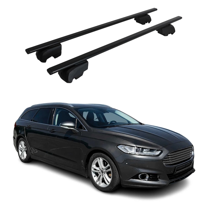 Bare transversale OMAC pentru Ford Mondeo Turnier 2014-2022, 75kg, metal, negru