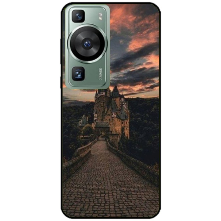 Husa personalizata si Folie de Silicon pentru Huawei P60 Pro, Nice View #14, multicolor, S1D1M0361, Atlas