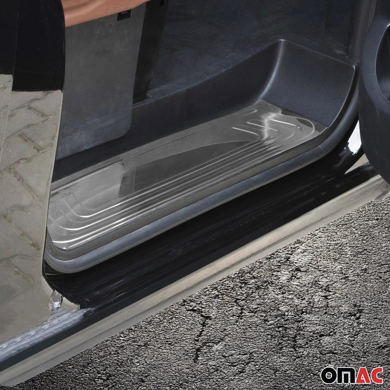 Accesorii auto, Mercedes, set praguri din inox pentru Vito W447
