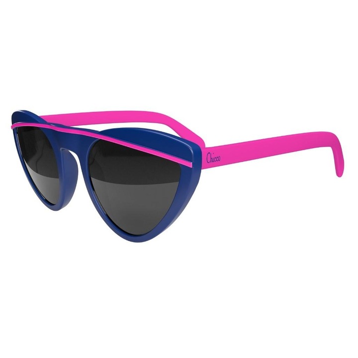 Ochelari de soare copii Chicco, 100% protectie UV, poliester, set cu etui