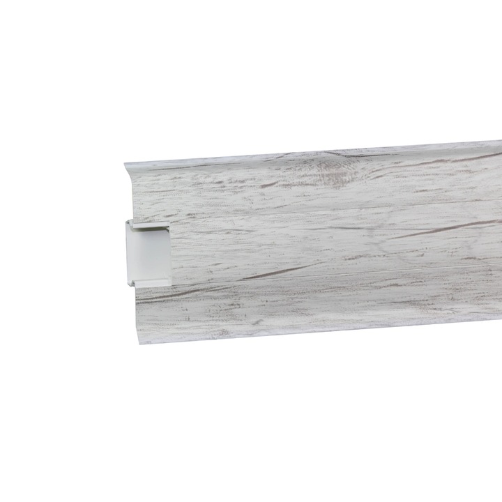 Plinta PVC parchet laminat Korner Siena 80, 2500 x 80 x 20 mm, Stejar Arnes