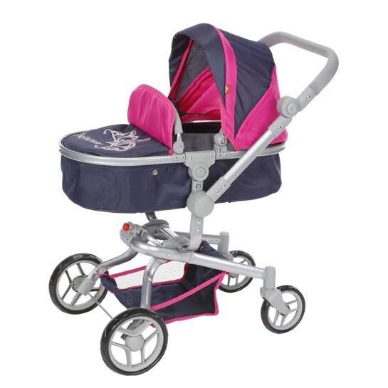 Carucior pentru papusi cu maner reversibil Boonk Didadem