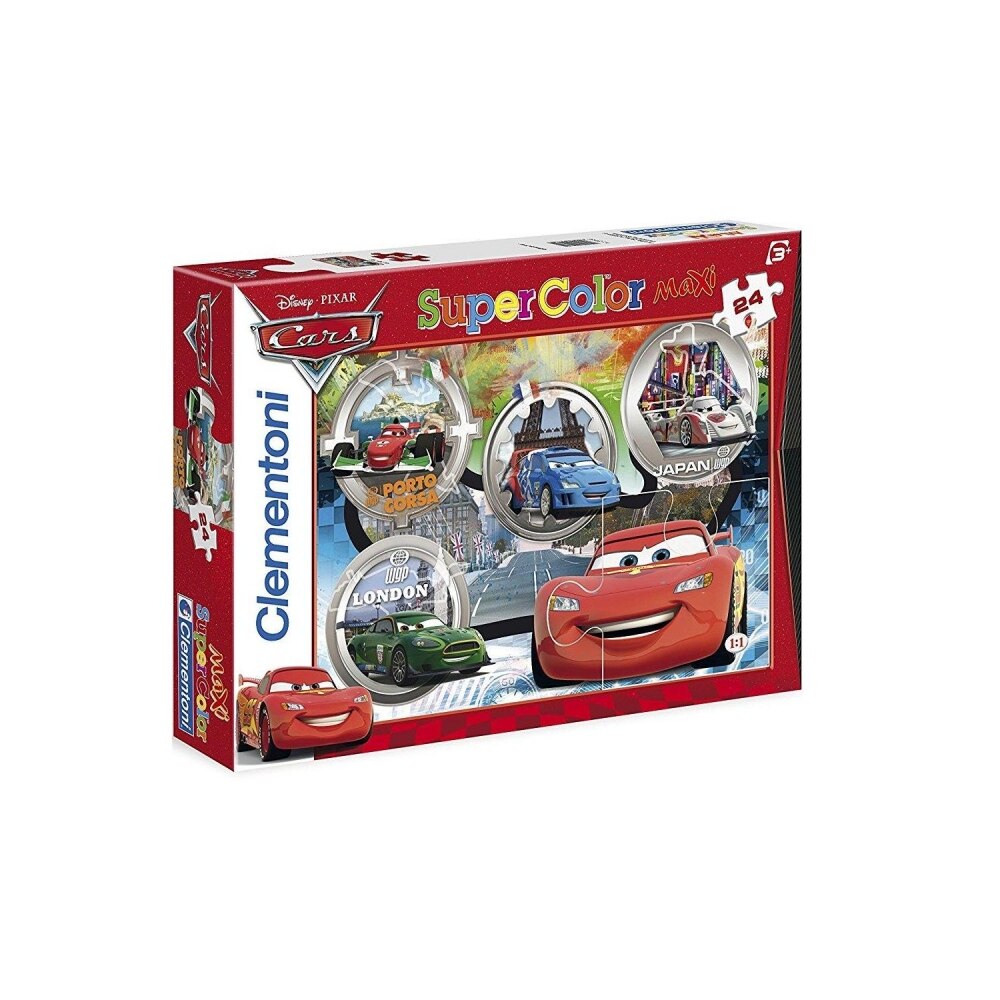 Puzzle Clementoni Disney Cars Grand Prix 24 maxi piese