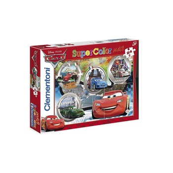 Puzzle Clementoni Disney Cars Grand Prix 24 maxi piese Puzzle Clementoni Disney Cars Grand Prix 24 maxi piese