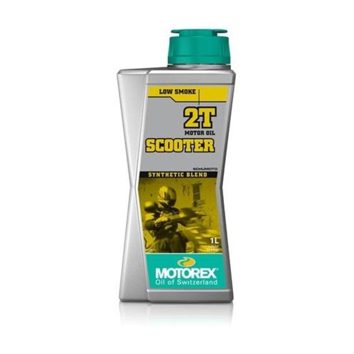 Ulei motor sintetic pentru scutere MOTOREX Scooter 2T, 1 litru, cod MTR 308263