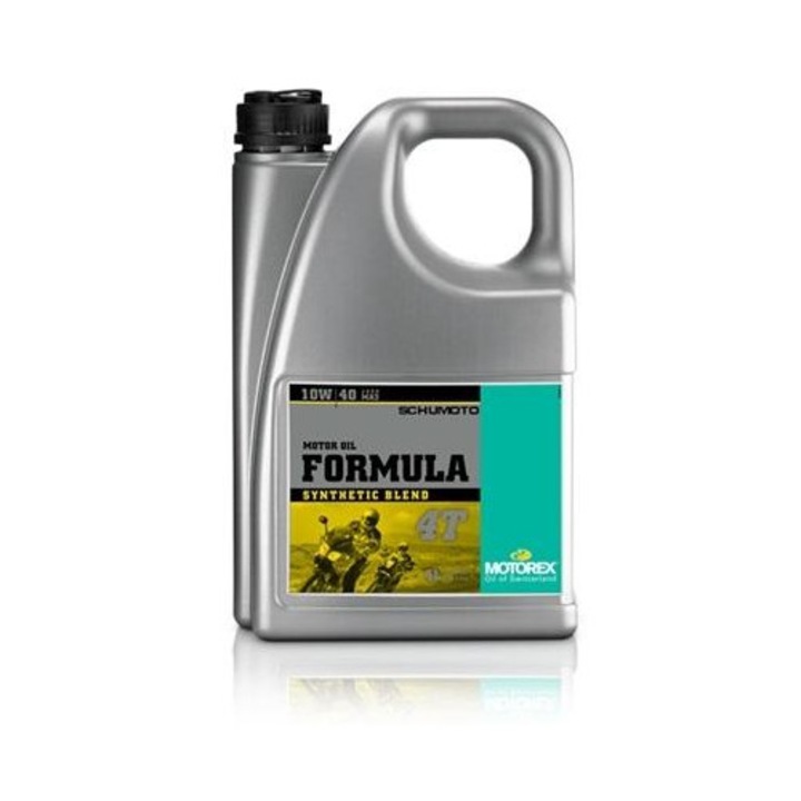 Ulei de motor sintetic MOTOREX Formula 4T 10W40, 4 litri (MTR 306189)