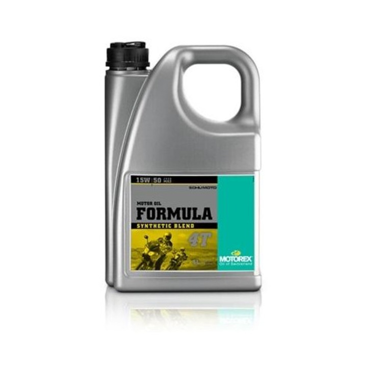 Ulei motor sintetic MOTOREX Formula 4T 15W50, 4 litri, cod MTR 306183