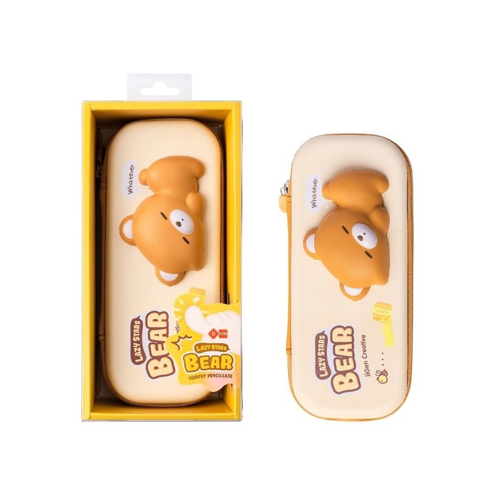 Голям несесер Squishy, дизайн мече, многоцветен, 24x12x8см