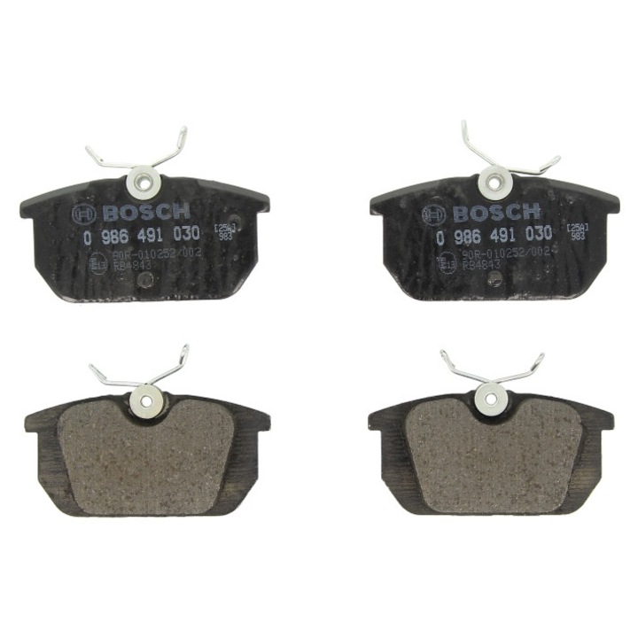 Fékbetét készlet, hátsó, Fiat Tipo, Bosch