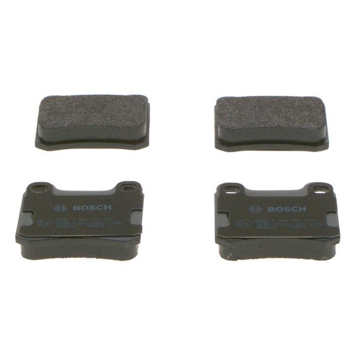 Hátsó fékbetétek Bosch, 14,9 mm vastagság, 61,7x54,2mm, készlet