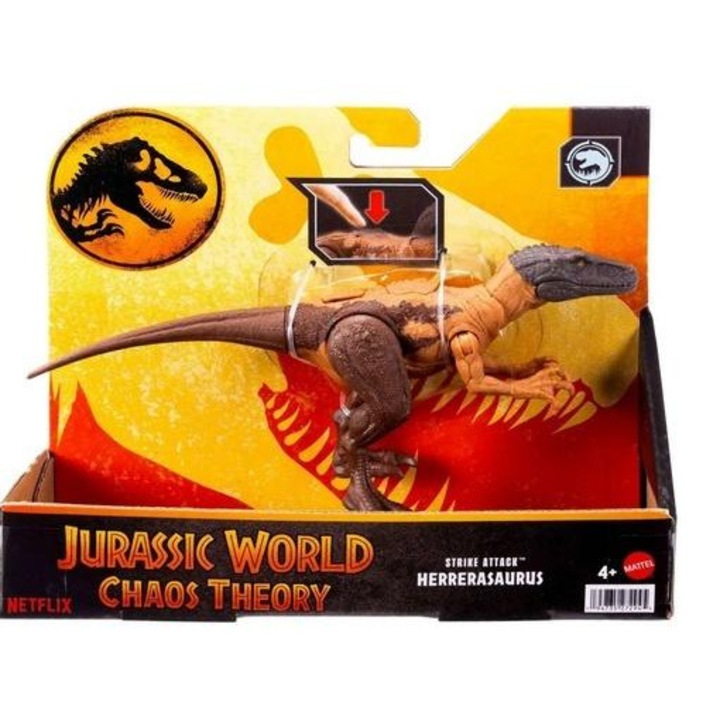 Mattel 5272945 Jurassic World: Támadó Dinó Herrerasaurus - Mattel