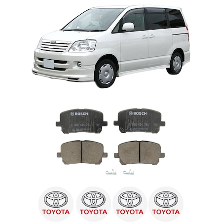ノア❣️ Set placute frana Fata TOYOTA NOAH/VOXY (_R6_) 2.0 4WD (AZR65G