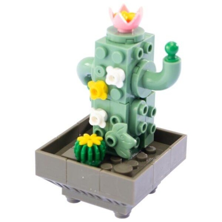 Комплект за конструиране Klocki Mini Kwiaty, 136 части, многоцветен