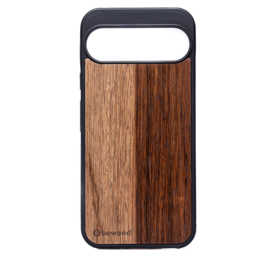 Husa telefon Bewood din lemn pentru Google Pixel 9/9 Pro, mango, 100% protectie, usoara
