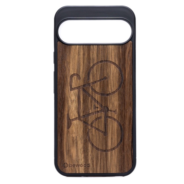 Husa telefon Google Pixel 9 Pro XL, Bewood, lemn de limba, 100% protectie, usoara, multicolor