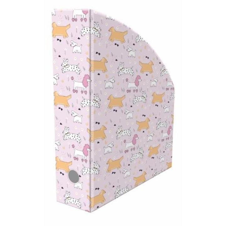 Suport documente BIURFOL, A4, 7cm, PVC, cu design decorativ