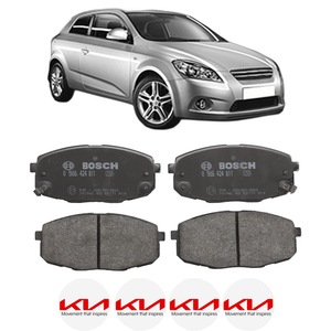 2x Scheibenwaschdüsen Für Kia Ceed ED (2006–2012) – Ersatz Mit OEM 986301H510, Schwarz