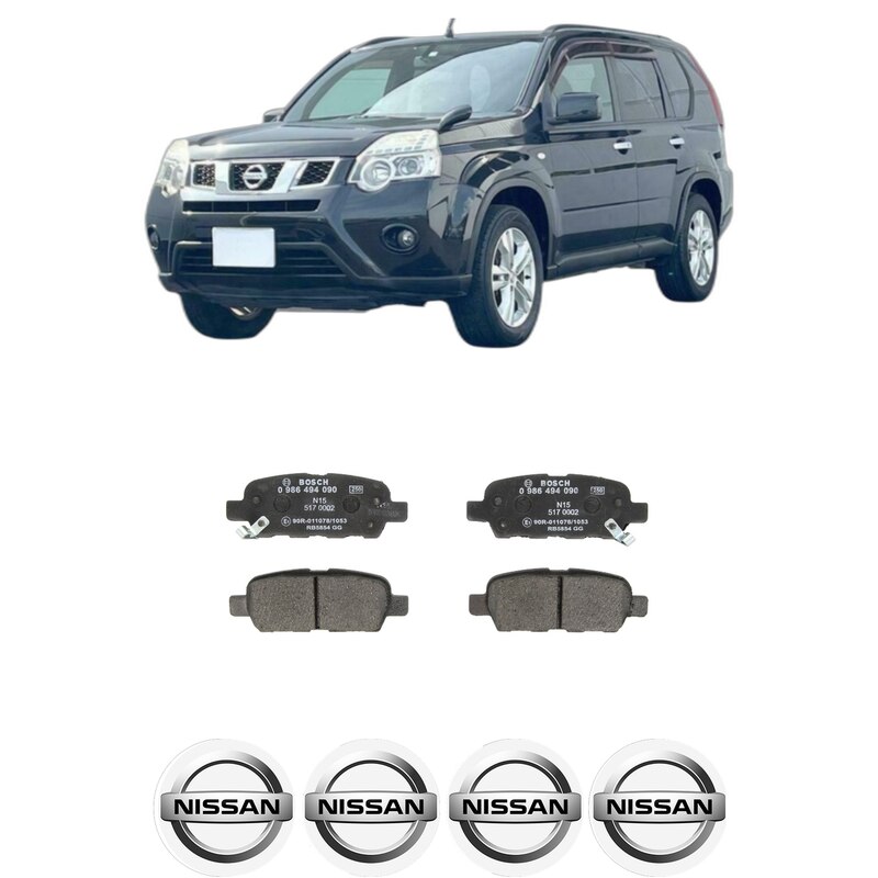Set placute frana Spate NISSAN X-TRAIL VAN (T31) dCi 4x4 din 2013