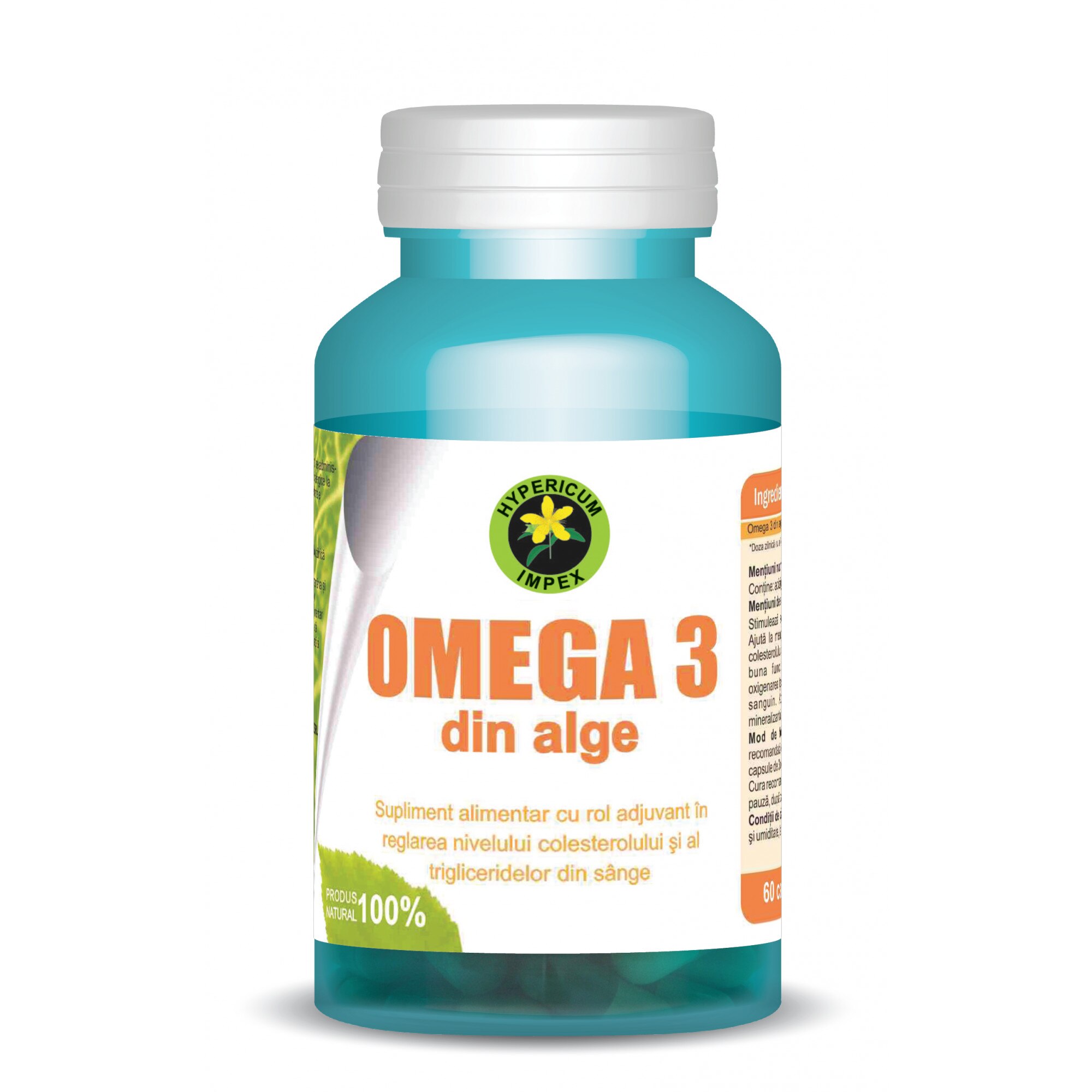 Capsule Omega 3 60 cps Hypericum Impex