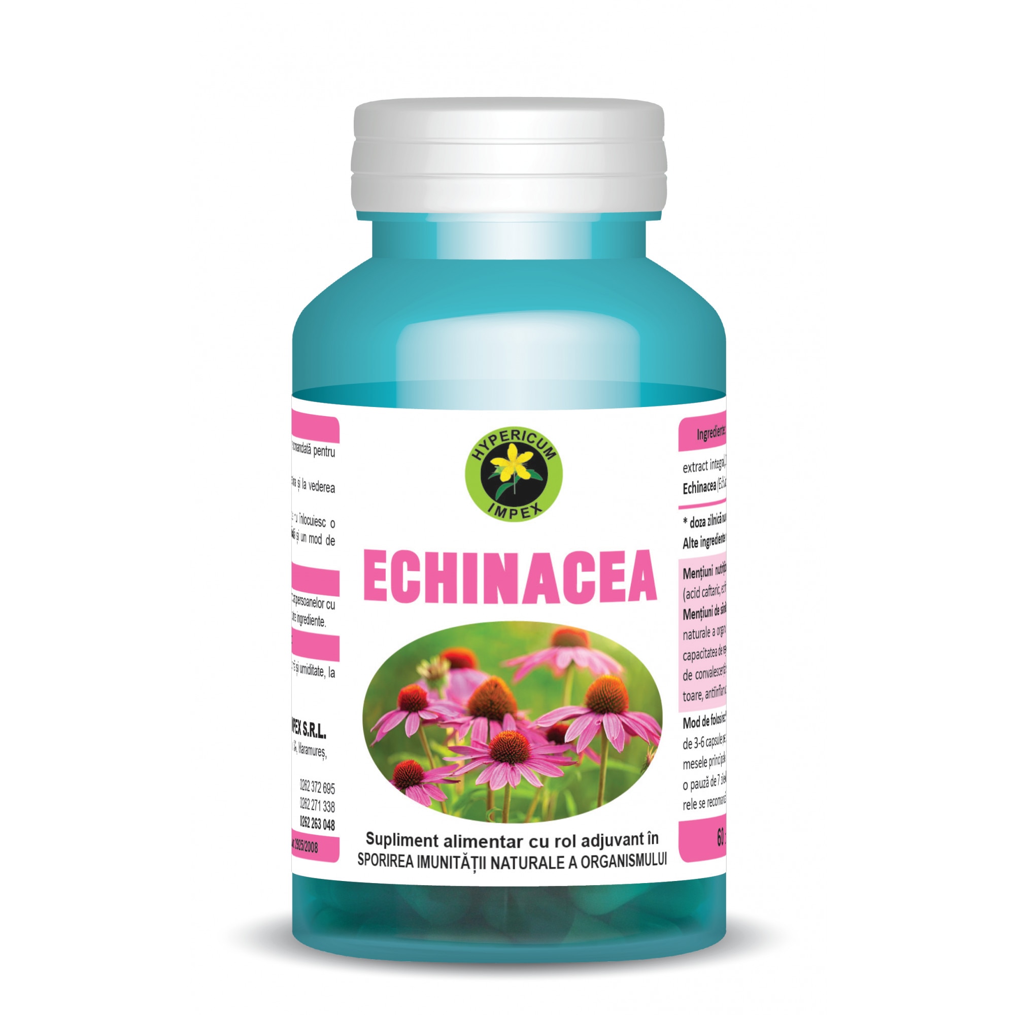 Capsule Echinacea 60 cps Hypericum Impex
