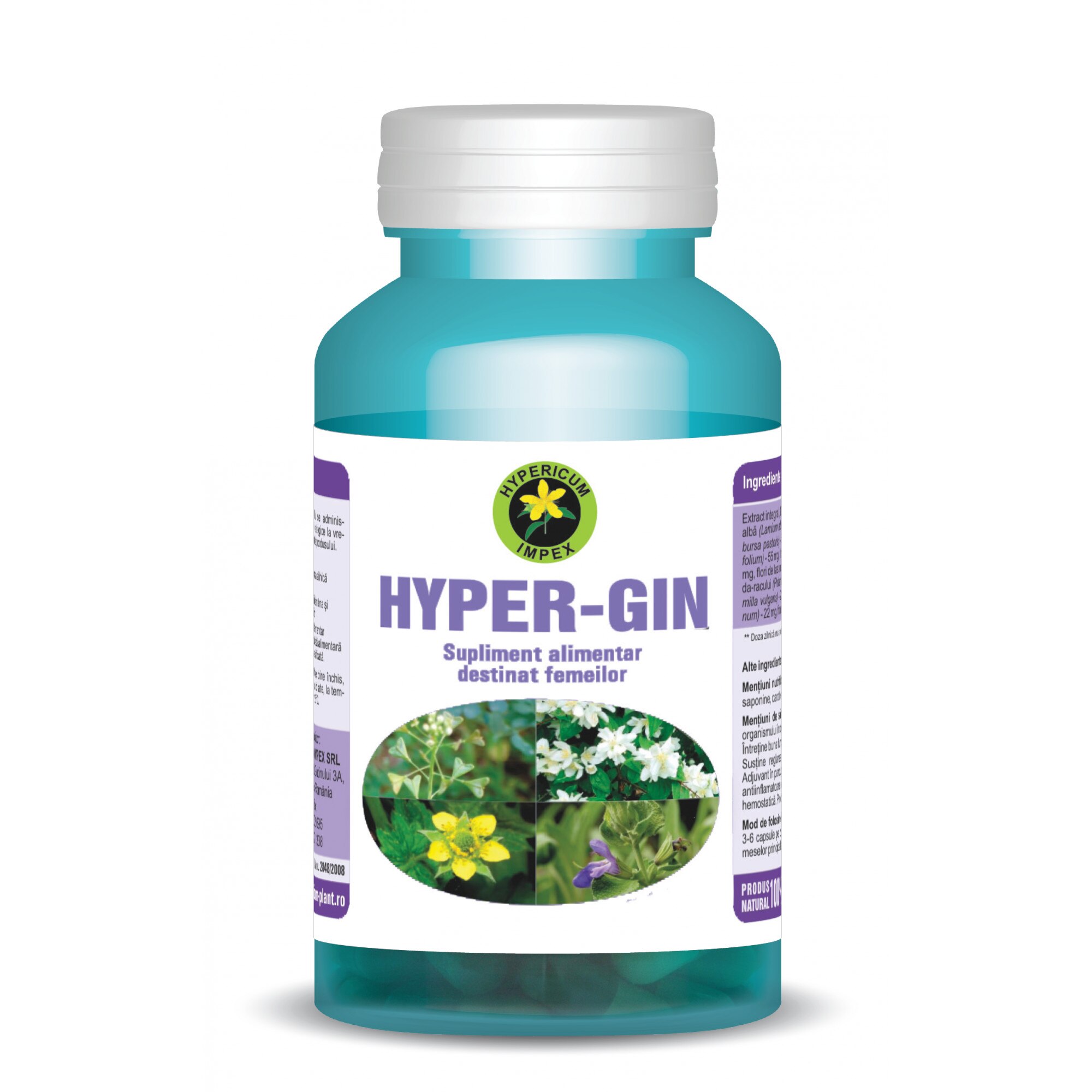 Capsule Hyper gin 60 cps Hypericum Impex