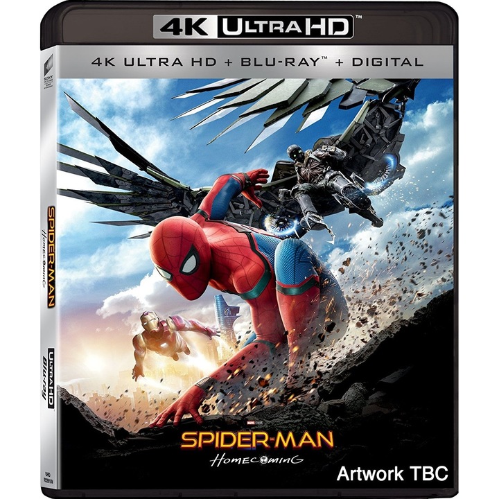 Omul-Paianjen - Intoarcerea acasa 4K UHD / Spider-Man - Homecoming [Blu-Ray Disc] [2017]