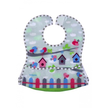 Bavetica/Barbita copii cu animalute Casute Babyono 836 Bavetica/Barbita copii cu animalute Casute Babyono 836