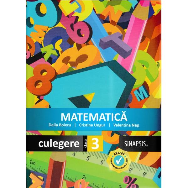 Cupboard manly provoke Matematica - Clasa 3 - Culegere - Delia Boieru, Cristina Ungur, Valentina  Nap - eMAG.ro