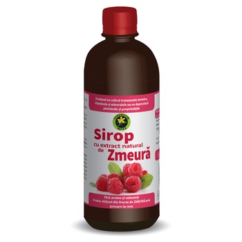 Sirop Zmeura 500 ml Hypericum Impex Sirop Zmeura 500 ml Hypericum Impex