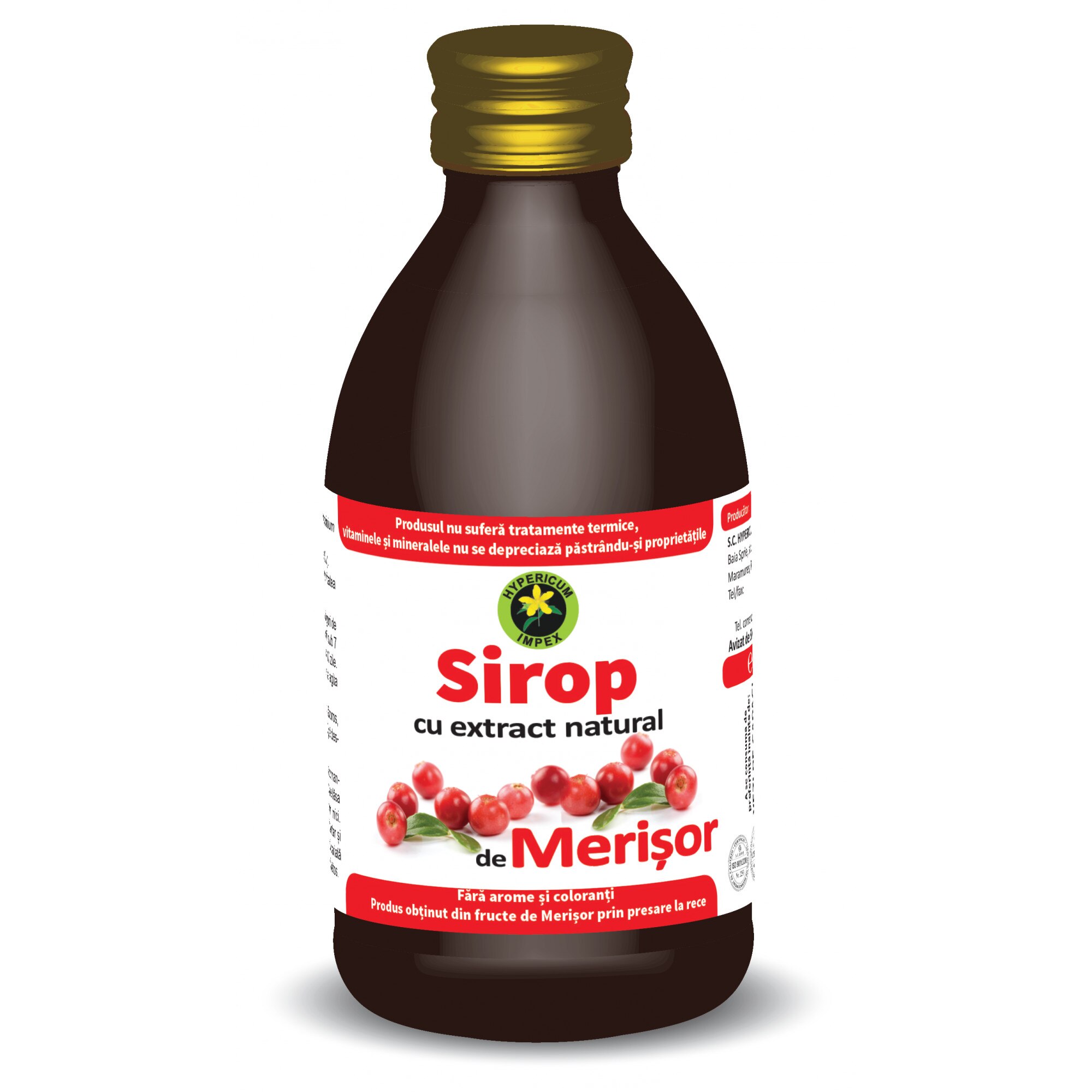 Sirop Merisor 250 ml Hypericum Impex