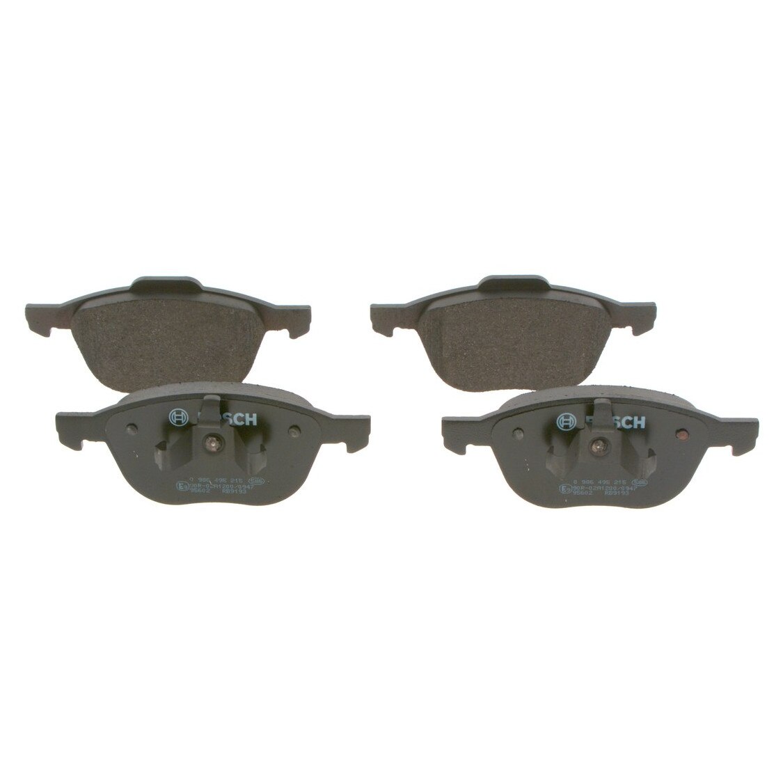 Set placute frana Fata MAZDA 3 Saloon (BL) 1.6 MZR (BL12) din 2008