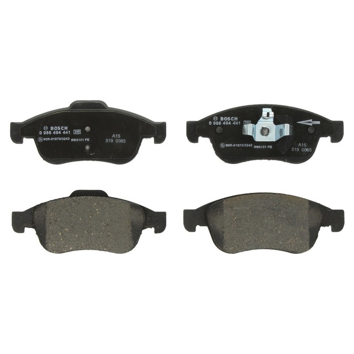 Комплект накладки, предни, Dacia Duster 2, Bosch