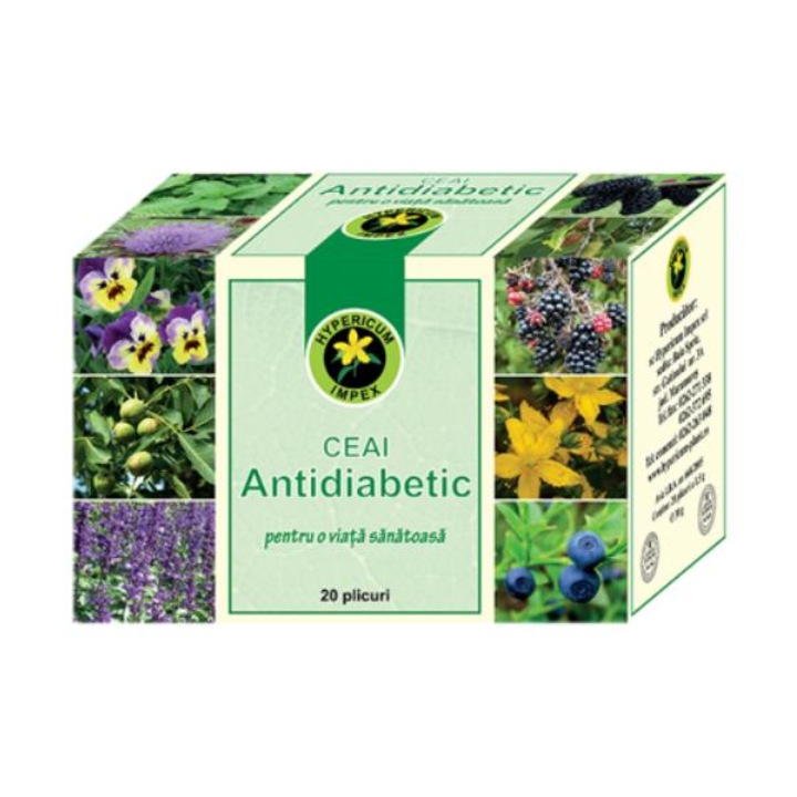 Antidiabetikus tea, 20pl, Hypericum