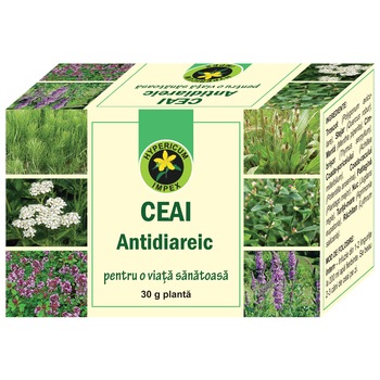 Ceai Antidiareic 30 g Hypericum Impex Ceai Antidiareic 30 g Hypericum Impex