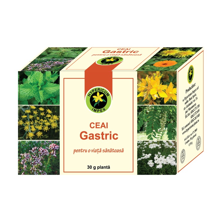 Ceai Gastric 30 g Hypericum Impex