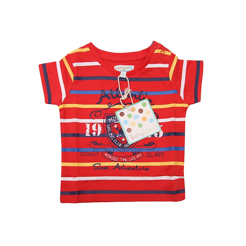 Tricou Tricky Tracks, Atlantic, Rosu