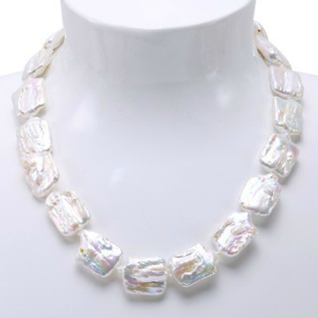 Collier Perle Naturale Baroque Albe