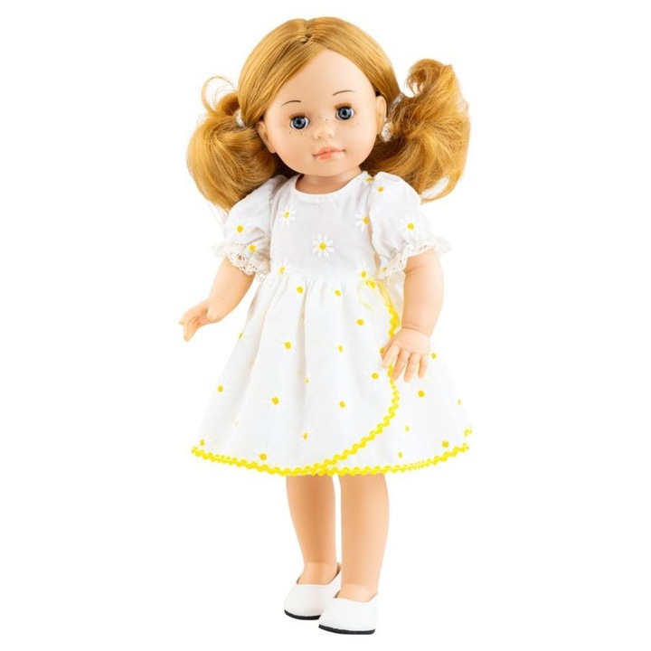 Кукла Паола Рейна Мария, 42см, винил, комплект с рокля и обувки, цветна
