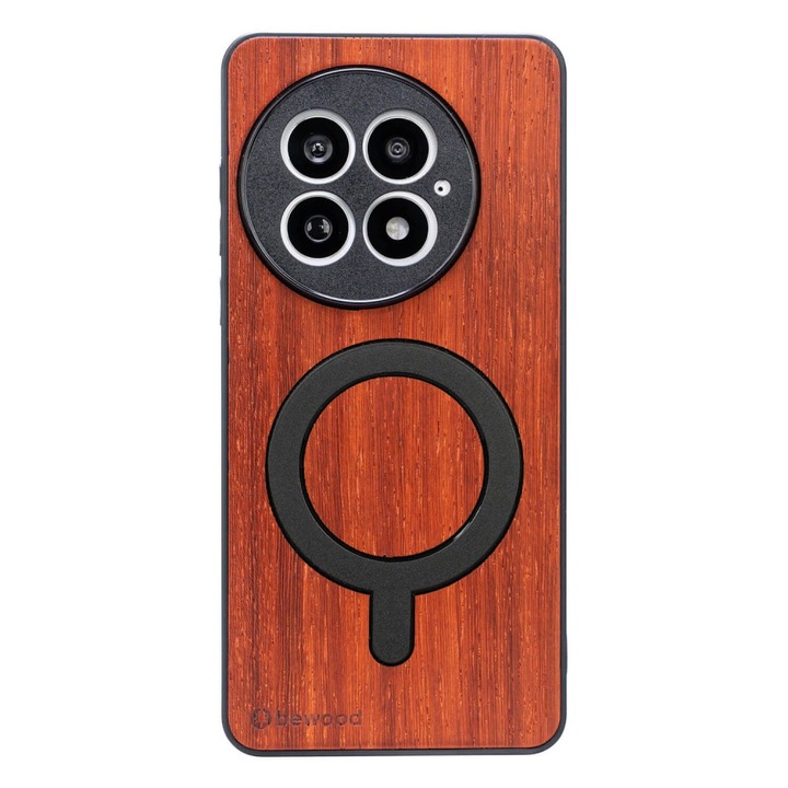 Husa telefon OnePlus 13 Bewood Padouk, 100% protectie, compatibila cu MagSafe, usoara, antiderapanta