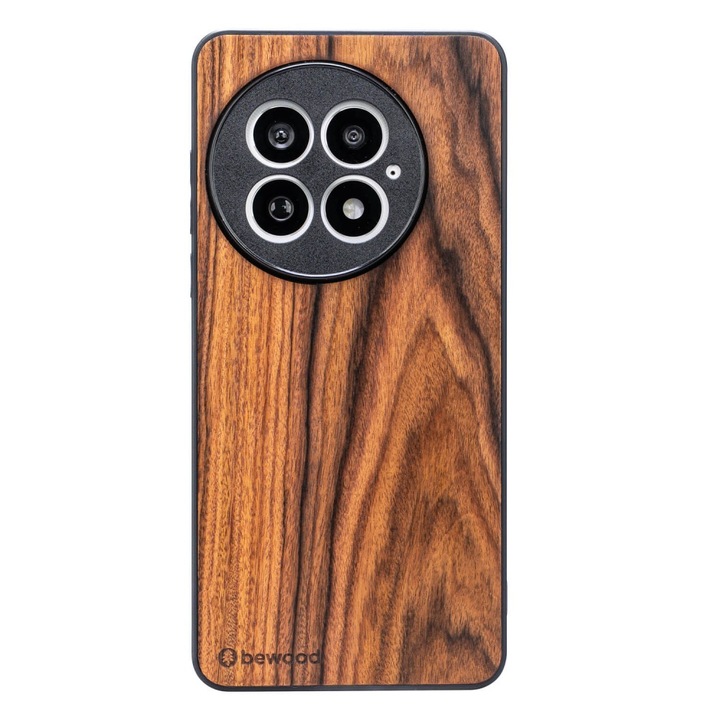 Husa telefon OnePlus 13 Bewood, din lemn Ziricote, 100% protectie, usoara, antiderapanta