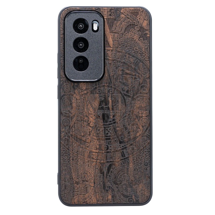 Husa telefon Oppo Reno 12 Pro 5G, Bewood, Ziricote, 100% protectie, usoara