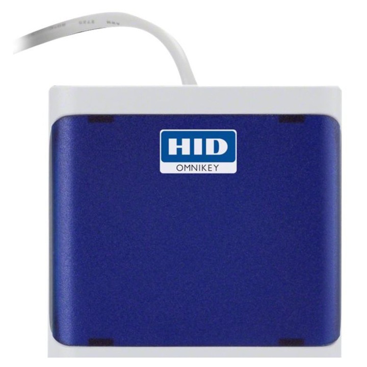 Cititor de carduri Omnikey 5022, 10x5x2cm, gri