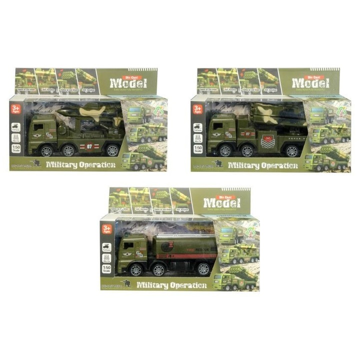 Fém katonai motoros kisautó, SWEDE, vegyes