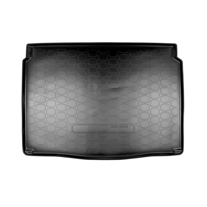 Protectie Covor Portbagaj Tavita DEDICAT Renault Megane 4 dupa 2016 hatchback, Antiderapante, Fara miros, Culoare Negru