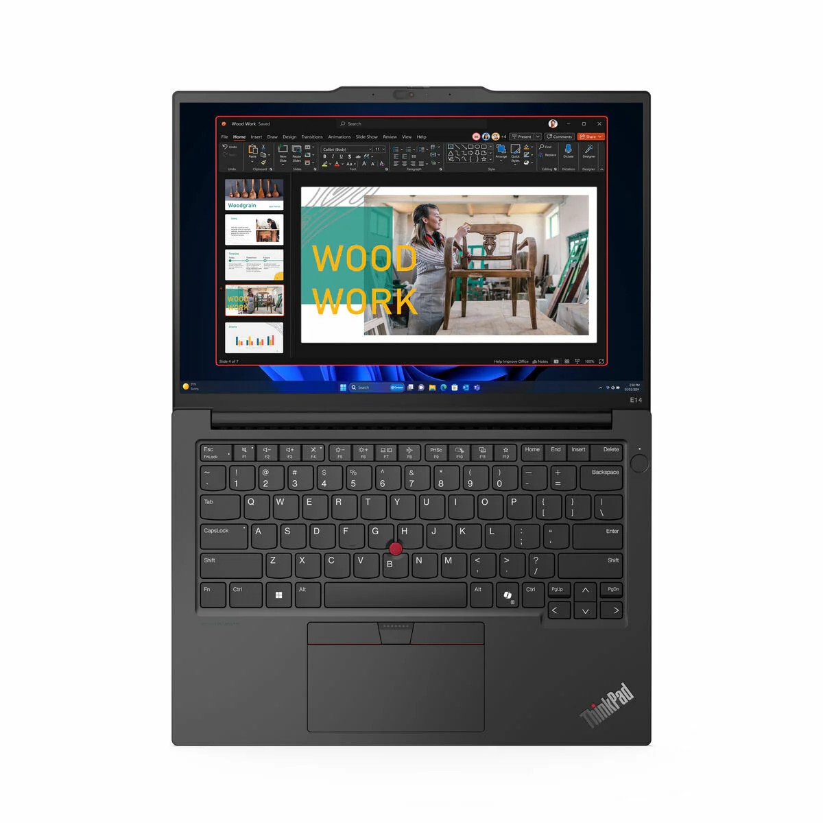 Laptop Lenovo 21M70008SP 14" Intel Core Ultra 5 125U 8 GB RAM 256 GB SSD Qwerty Spaniola