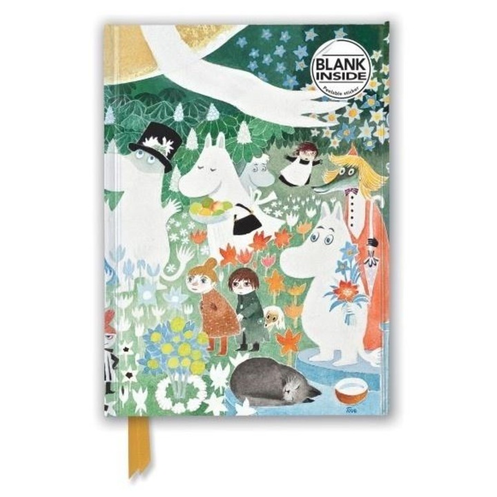 Flame Tree A5 füzet, aranyozott borítójú jegyzetfüzet, elefántcsontszínű lapokkal, 176 oldal, 210x148x14mm