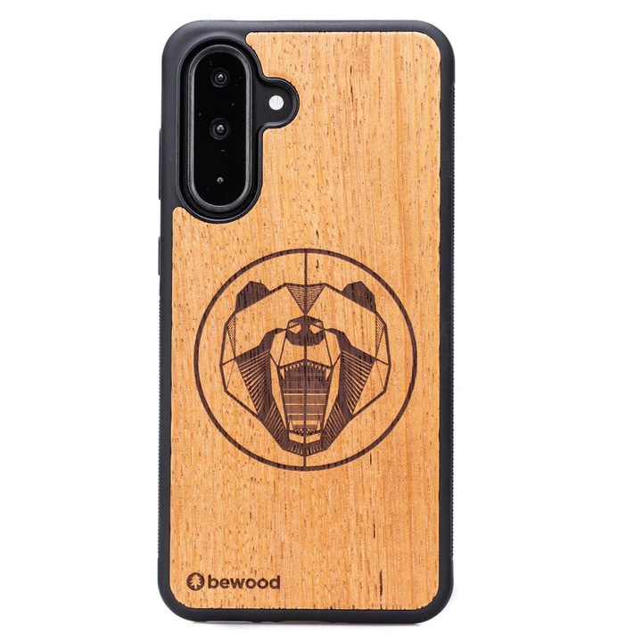 Husa telefon din lemn Bewood pentru Samsung Galaxy A26 5G, Merbau, 100% protectie, usoara