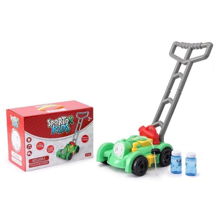 Комплект косачка за балончета, Artyk, функция за синя светлина, 48см, 28x20x15см